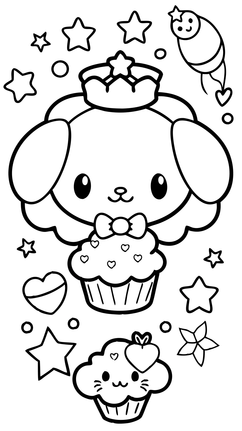 cinamoroll coloring pages